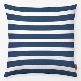 Kissen Bold Stripes dark blue