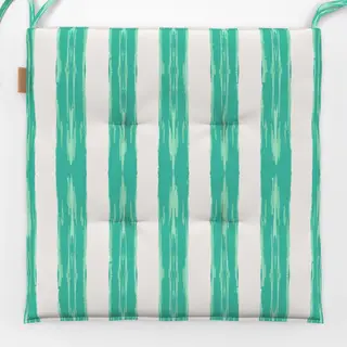 Sitzkissen Brushstroke Stripes turqoise