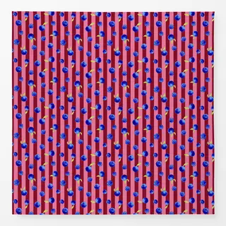 Tischdecke Berry Red