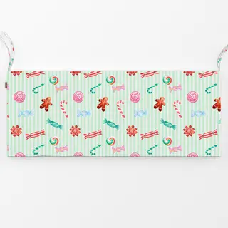 Bankauflage Cotton Candy Xmas Sweets Mint
