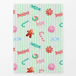 Geschirrtücher Cotton Candy Xmas Sweets Mint