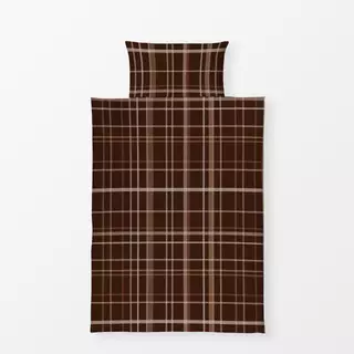 Bettwäsche Autumn Checks brown