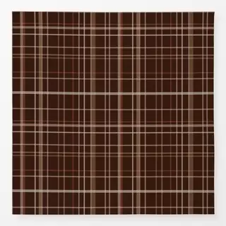 Tischdecke Autumn Checks brown