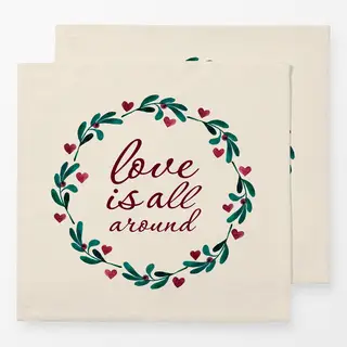 Servietten Love Is All Around