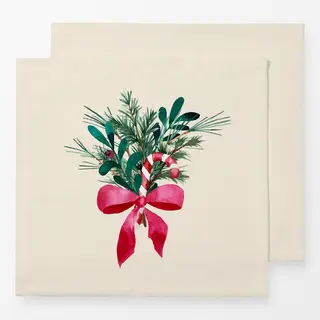Servietten Christmas Bouquet
