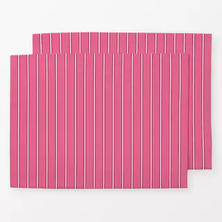 Tischset Líneas pink y rojo