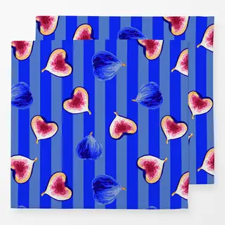 Servietten Vibrant Blue