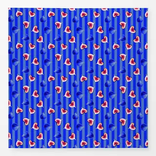 Tischdecke Vibrant Blue