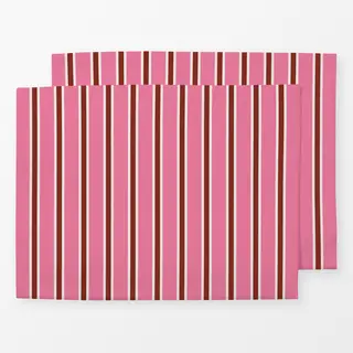 Tischset Pink Brown