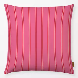 Kissen Líneas pink y rosa