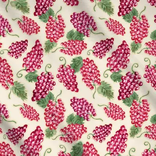 Meterware Vineyard Grapes cream
