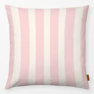 Kissen Blush Pink Vertical Stripes