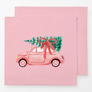 Servietten Pink