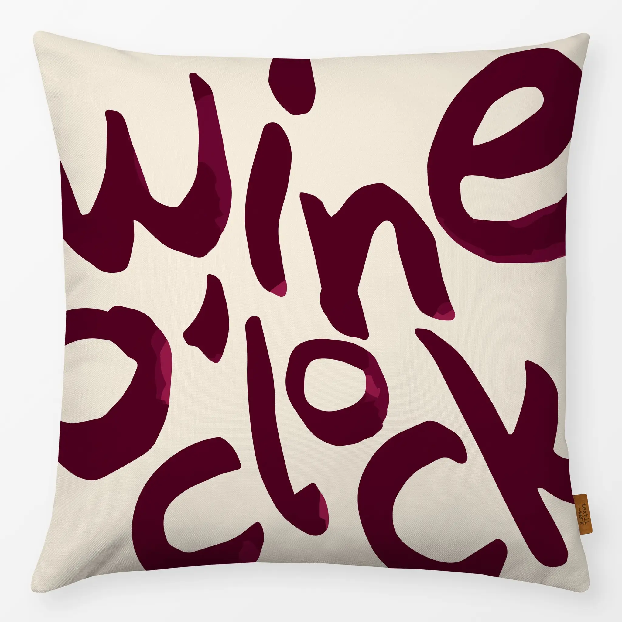 Kissen Kissen Wine O' Clock