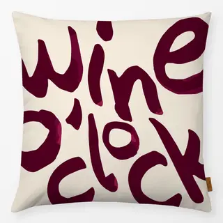Kissen Wine O' Clock