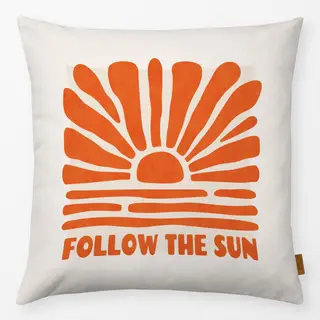 Kissen Follow The Sun orange