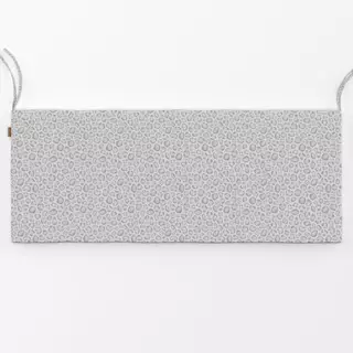 Bankauflage Leopard Brush Strokes grey