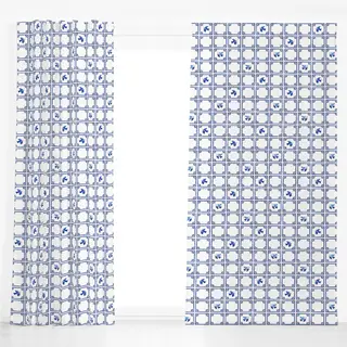 Dekovorhang Azulejo Pattern 3