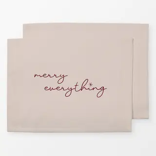 Tischset Merry Everything