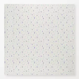 Tischdecke Cool Boho Cross Pattern blue