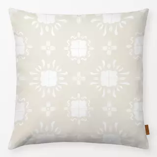 Kissen Azulejos Beige