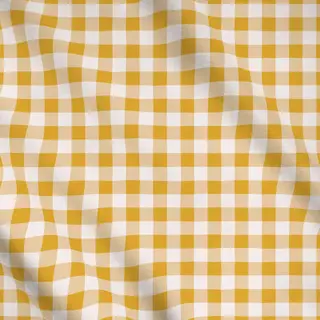 Meterware Mustard Gingham Check