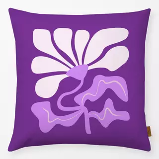 Kissen Bold Purple Blossom