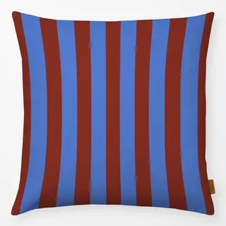 Kissen Blue Brown