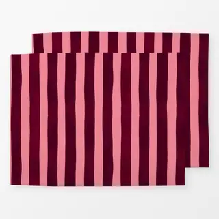 Tischset Berry Red