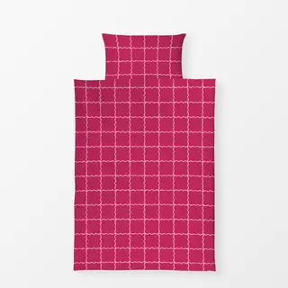 Bettwäsche Wavy Lined Grid