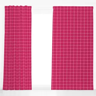 Dekovorhang Wavy Lined Grid