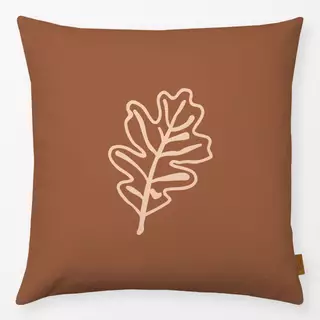 Kissen Autumn Leaf brown