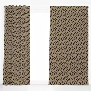 Dekovorhang Boho Dots camel