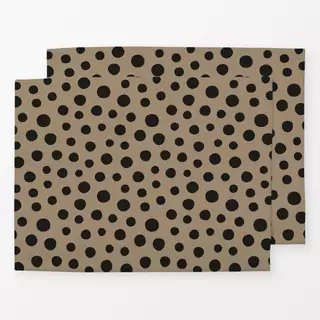 Tischset Boho Dots camel