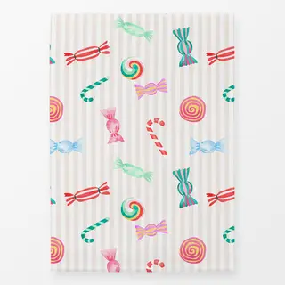 Geschirrtücher Cotton Candy Xmas Sweets Beige