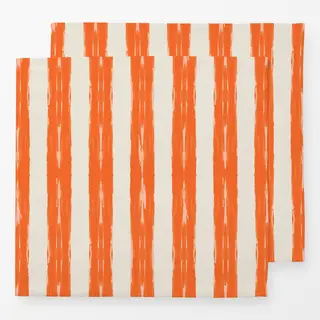 Servietten Brushstroke Stripes orange
