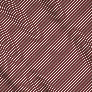 Meterware Candy Stripes brick and white
