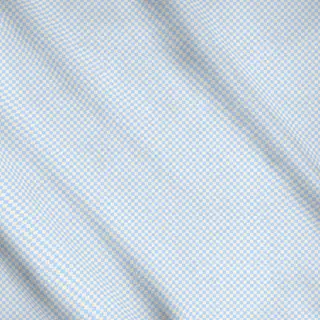 Meterware Mini Karos blau