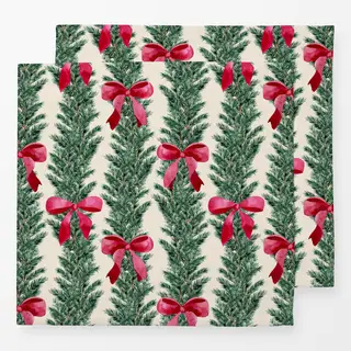 Servietten Festive Fir Branches