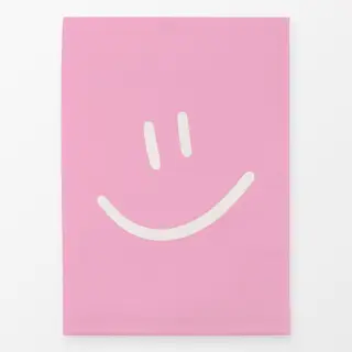 Geschirrtücher Happy Smiling Face light pink