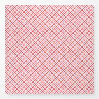 Tischdecke Cool Boho Mesh Pattern red