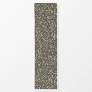 Tischläufer Olive