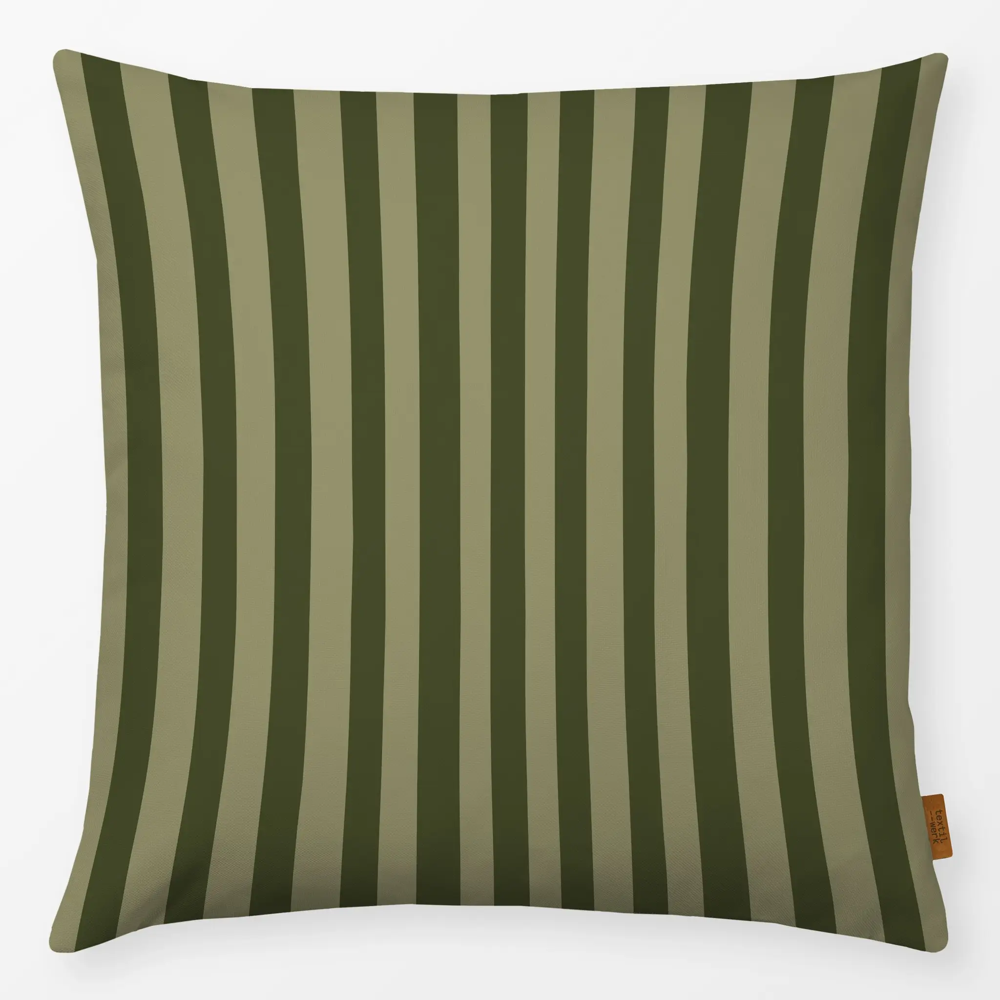 Kissen Kissen Classy Stripes olive