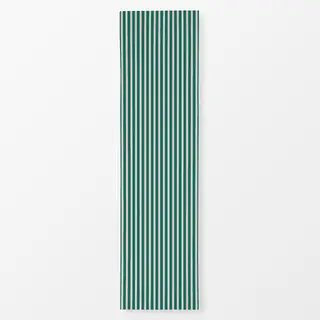 Tischläufer Emerald Blush Vertical Stripes