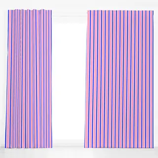 Dekovorhang Pink Blue