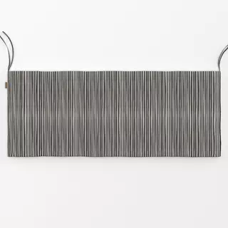 Bankauflage Boho Tinsel black