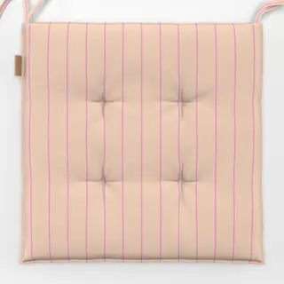 Sitzkissen Fine Stripes pink nude