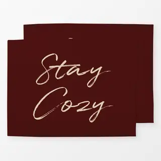 Tischset Stay Cozy