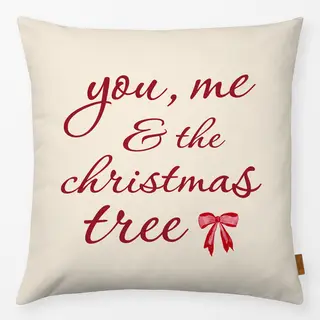 Kissen You, Me & The Christmas Tree