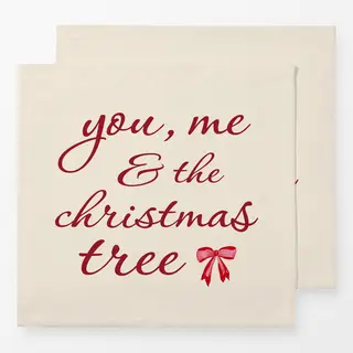 Servietten You, Me & The Christmas Tree